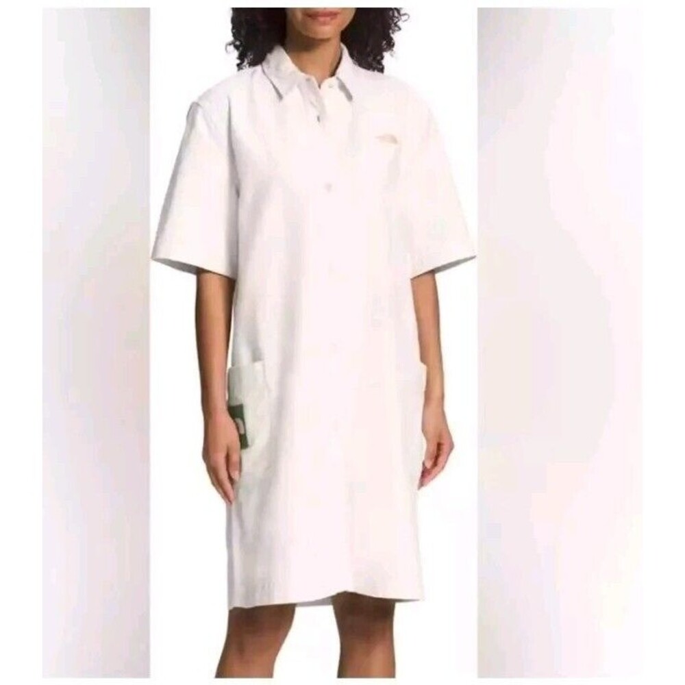 North Face Women's Valley Gardenia Shirt DressNWTS, X-small - Picture 2 of 9